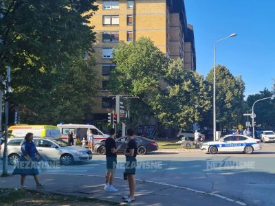 Saobraćajka u Banjaluci: Autom udareno dijete, policija i hitna na terenu