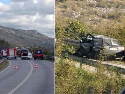 Užas na putu Mostar - Nevesinje: Dvoje mrtvih u sudaru