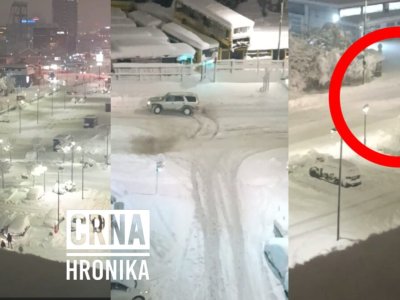 Vozač Toyote driftao po Sarajevu: Građani snimali događaj s balkona