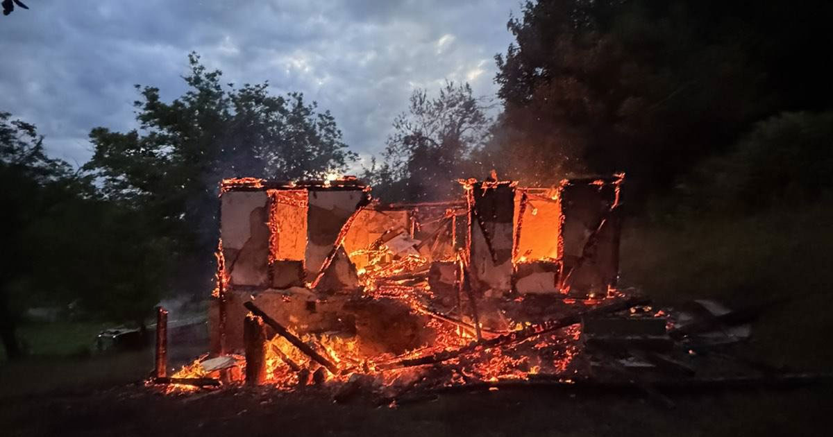 Policija objavila detalje požara: Banjalučanin uhapšen jer je zapalio kuću