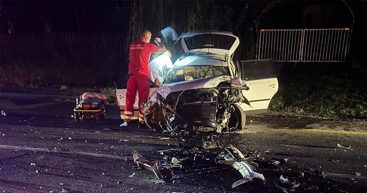 Težak udes kod Žepča, Hitna odvezla dvije osobe