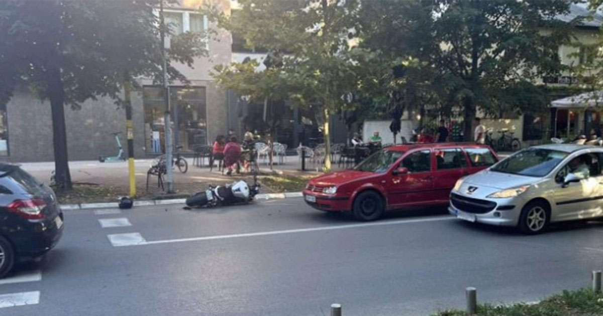 Udes kod Parka "Mladen Stojanović" u Banjaluci