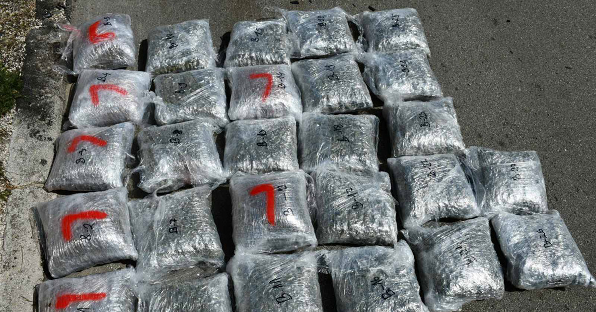 Pali sa 78,5 kg marihuane: Trebinjac vozio drogu u autu sa djetetom