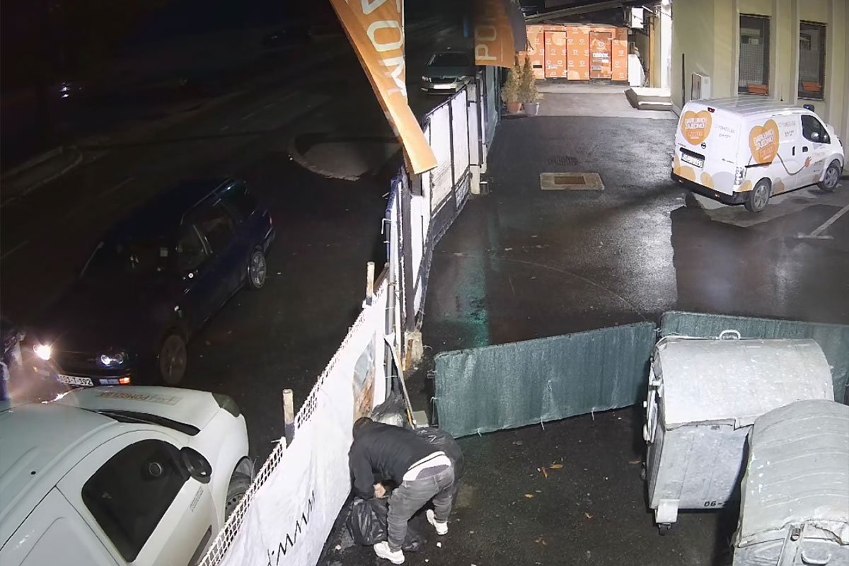 Udruženje Pomozi.ba objavilo snimak krađe donirane robe: "Ovako je skoro svaku drugu noć" (VIDEO)