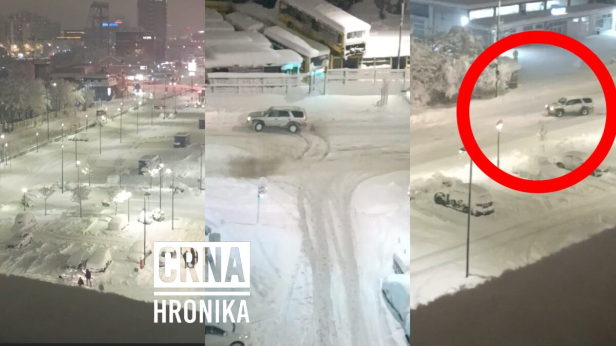 Vozač Toyote driftao po Sarajevu: Građani snimali događaj s balkona