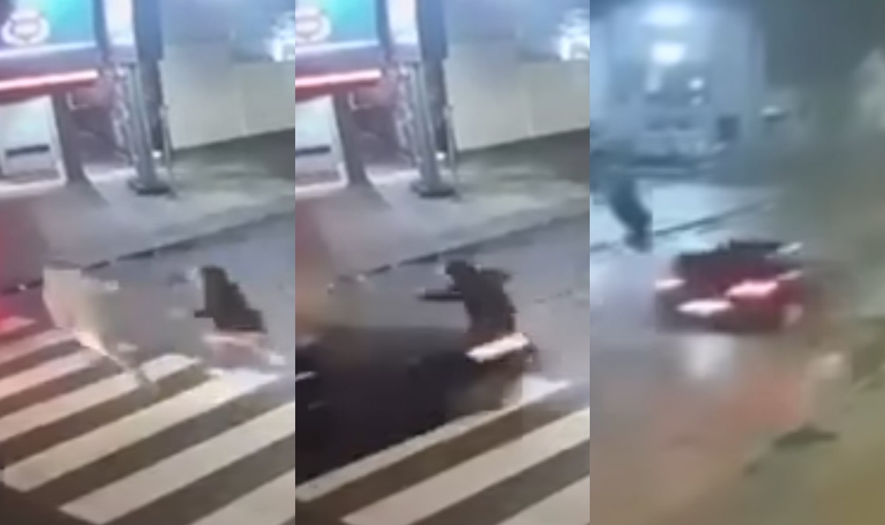 VIDEO: Automobilom u punoj brzini udario pješaka u Bijeljini